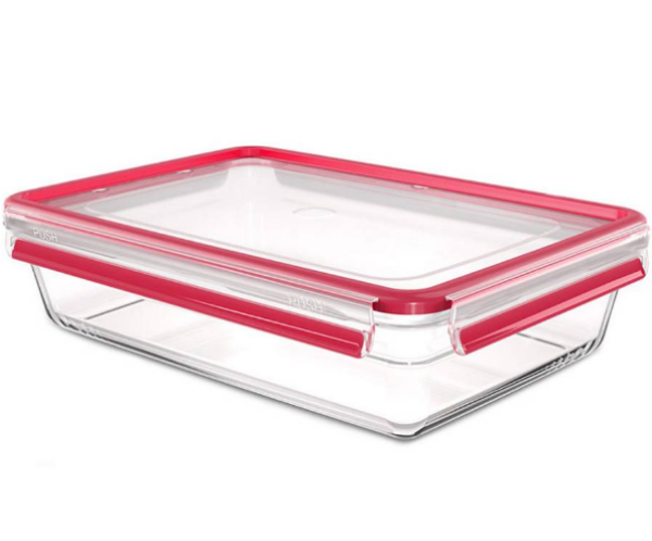 EMSA CLIP & CLOSE Glas Frischhaltedose Glas, 3,0 L